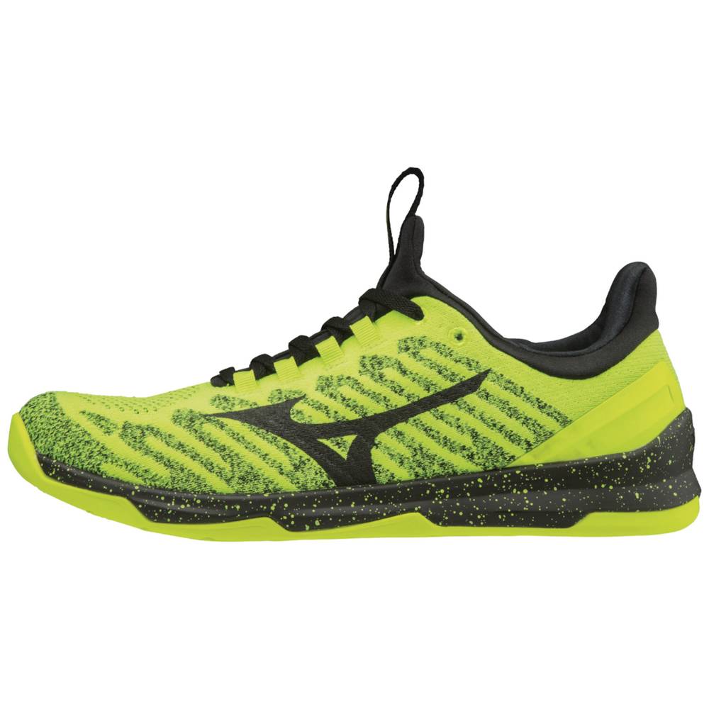 Deportivas Mizuno TC-01 Hombre Amarillo/Negras Baratas DWCU-54803